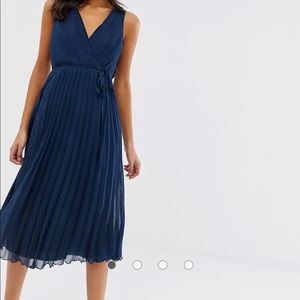 ASOS Wrap bodice midi dress